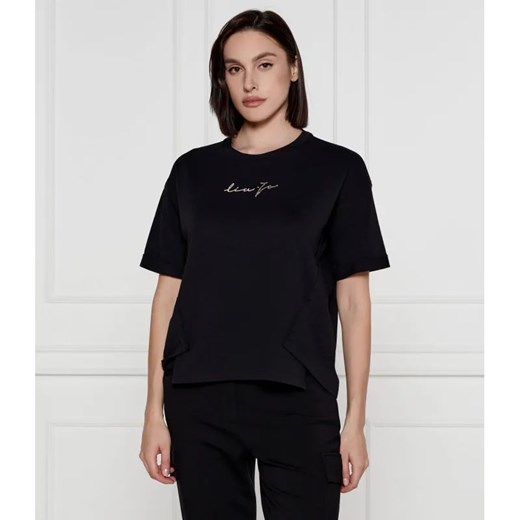 Liu Jo Sport T-shirt | Relaxed fit ze sklepu Gomez Fashion Store w kategorii Bluzki damskie - zdjęcie 184511038