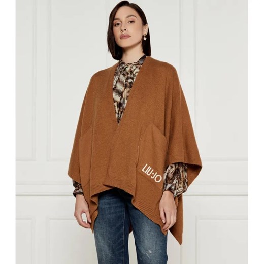 Liu Jo Ponczo | Loose fit ze sklepu Gomez Fashion Store w kategorii Poncza - zdjęcie 184511156