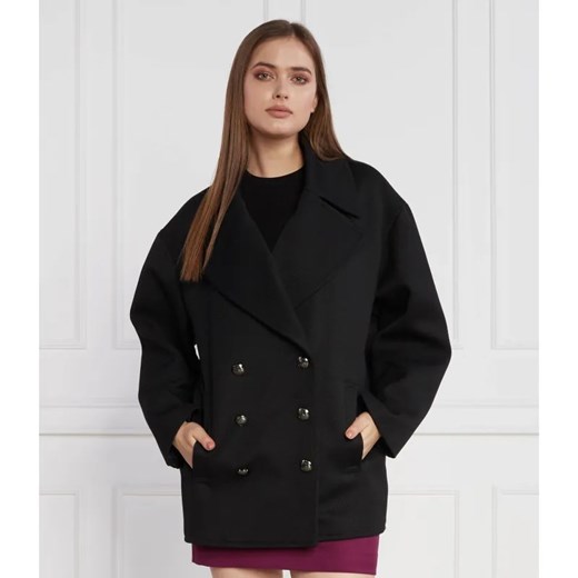 Patrizia Pepe Płaszcz | z dodatkiem wełny ze sklepu Gomez Fashion Store w kategorii Płaszcze damskie - zdjęcie 184511226