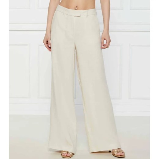 Marc O' Polo Lniane spodnie | Relaxed fit ze sklepu Gomez Fashion Store w kategorii Spodnie damskie - zdjęcie 184511236
