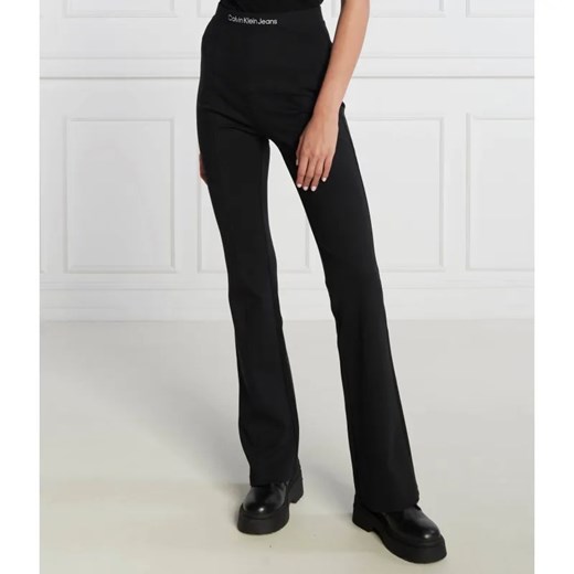 Calvin Klein Jeans Spodnie MILANO | Regular Fit ze sklepu Gomez Fashion Store w kategorii Spodnie damskie - zdjęcie 184511245
