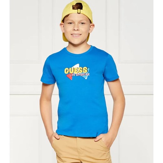 Guess T-shirt | Regular Fit ze sklepu Gomez Fashion Store w kategorii T-shirty chłopięce - zdjęcie 184511268