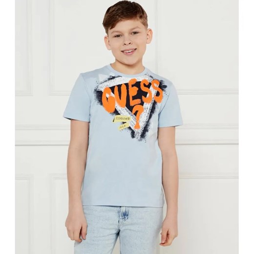 Guess T-shirt | Regular Fit ze sklepu Gomez Fashion Store w kategorii T-shirty chłopięce - zdjęcie 184511278