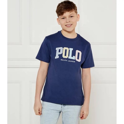 POLO RALPH LAUREN T-shirt | Regular Fit ze sklepu Gomez Fashion Store w kategorii T-shirty chłopięce - zdjęcie 184511319
