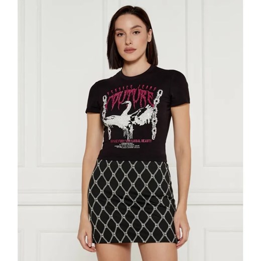 Versace Jeans Couture T-shirt | Cropped Fit ze sklepu Gomez Fashion Store w kategorii Bluzki damskie - zdjęcie 184511355