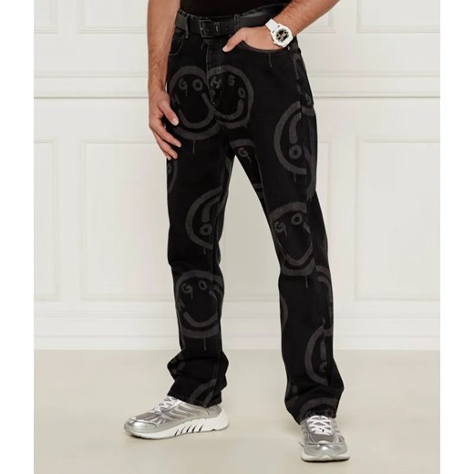 Hugo Blue Jeansy Nate | Loose fit ze sklepu Gomez Fashion Store w kategorii Jeansy męskie - zdjęcie 184511378