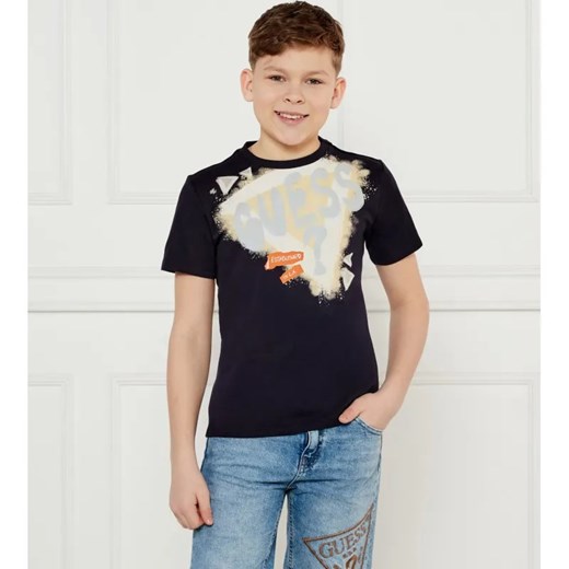 Guess T-shirt | Regular Fit ze sklepu Gomez Fashion Store w kategorii T-shirty chłopięce - zdjęcie 184511386