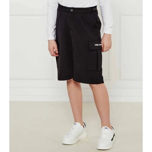 Karl Lagerfeld Kids Szorty | Regular Fit ze sklepu Gomez Fashion Store w kategorii Spodenki chłopięce - zdjęcie 184511388