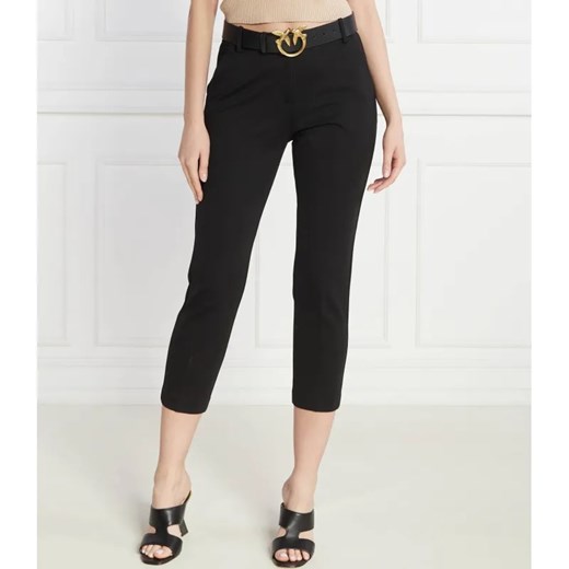 Pinko Spodnie cygaretki Bello | Slim Fit ze sklepu Gomez Fashion Store w kategorii Spodnie damskie - zdjęcie 184511477