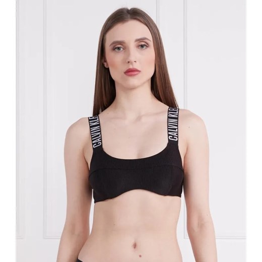 Calvin Klein Swimwear Góra od bikini INTENSE POWER ze sklepu Gomez Fashion Store w kategorii Stroje kąpielowe - zdjęcie 184511479