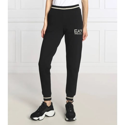 EA7 Spodnie dresowe | Regular Fit ze sklepu Gomez Fashion Store w kategorii Spodnie damskie - zdjęcie 184511495