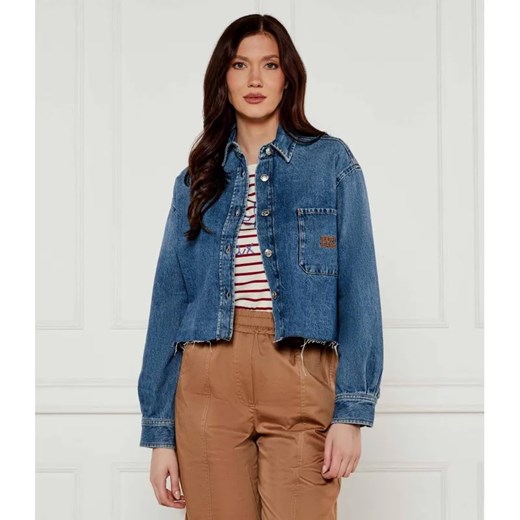 Joop! Jeans Jeansowa kurtka Udela | Cropped Fit ze sklepu Gomez Fashion Store w kategorii Kurtki damskie - zdjęcie 184511509