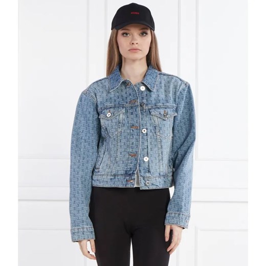 Hugo Blue Kurtka jeansowa Anouk_B | Regular Fit ze sklepu Gomez Fashion Store w kategorii Kurtki damskie - zdjęcie 184511556
