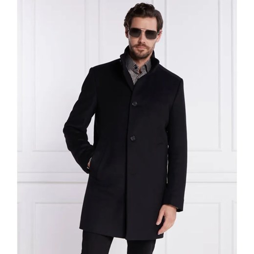 Joop! Wełniany płaszcz Maron | z dodatkiem kaszmiru ze sklepu Gomez Fashion Store w kategorii Płaszcze męskie - zdjęcie 184511569
