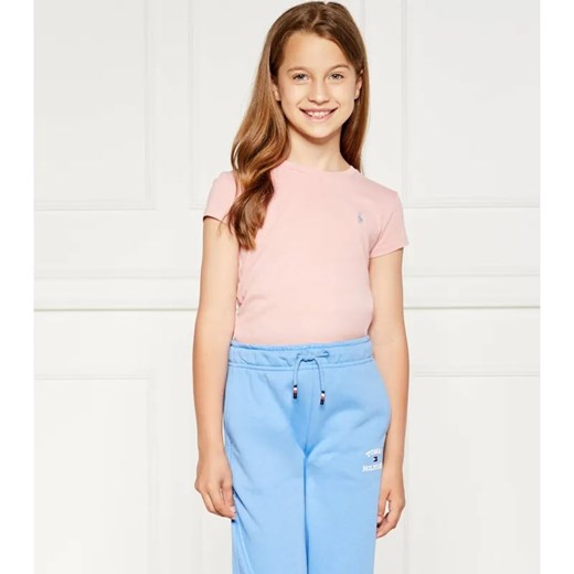 POLO RALPH LAUREN T-shirt | Regular Fit ze sklepu Gomez Fashion Store w kategorii Bluzki dziewczęce - zdjęcie 184511776
