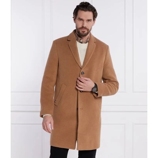 Tommy Hilfiger Wełniany płaszcz DC WOOL MIX ze sklepu Gomez Fashion Store w kategorii Płaszcze męskie - zdjęcie 184511806