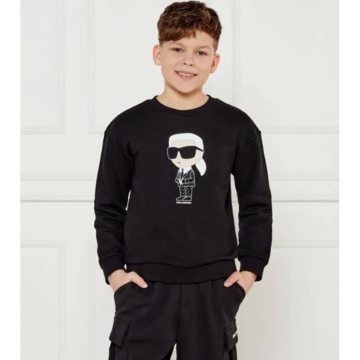 Karl Lagerfeld Kids Bluza | Regular Fit ze sklepu Gomez Fashion Store w kategorii Bluzy chłopięce - zdjęcie 184511885