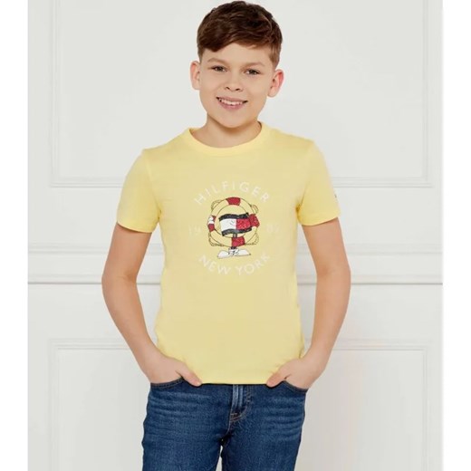 Tommy Hilfiger T-shirt | Regular Fit ze sklepu Gomez Fashion Store w kategorii T-shirty chłopięce - zdjęcie 184511956