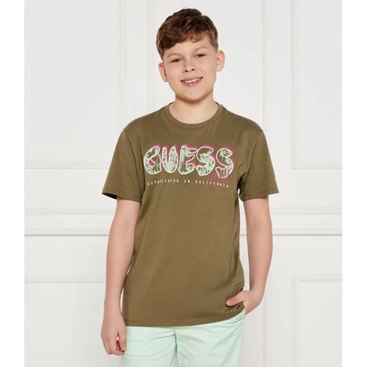 Guess T-shirt | Regular Fit ze sklepu Gomez Fashion Store w kategorii T-shirty chłopięce - zdjęcie 184511957