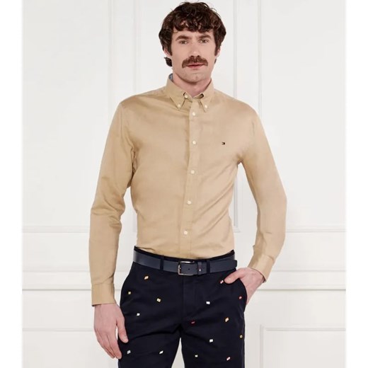 Tommy Hilfiger Koszula | Regular Fit | z dodatkiem lnu ze sklepu Gomez Fashion Store w kategorii Koszule męskie - zdjęcie 184511978