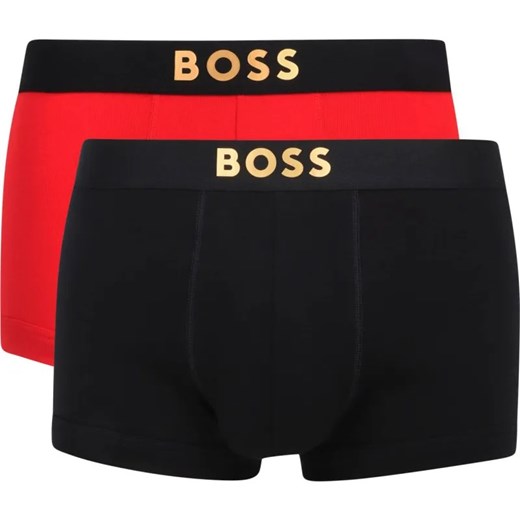 BOSS BLACK Bokserki 2-pack Trunk 2P Rib Gift ze sklepu Gomez Fashion Store w kategorii Majtki męskie - zdjęcie 184512018