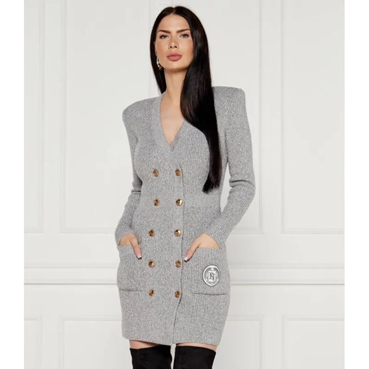 Elisabetta Franchi Sukienka | z dodatkiem wełny ze sklepu Gomez Fashion Store w kategorii Sukienki - zdjęcie 184512035