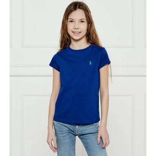 POLO RALPH LAUREN T-shirt | Regular Fit ze sklepu Gomez Fashion Store w kategorii Bluzki dziewczęce - zdjęcie 184512036