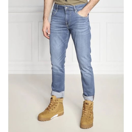 GUESS Jeansy Chris | Super Skinny fit | z dodatkiem jedwabiu ze sklepu Gomez Fashion Store w kategorii Jeansy męskie - zdjęcie 184512045