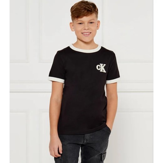 Calvin Klein Jeans T-shirt | Loose fit ze sklepu Gomez Fashion Store w kategorii T-shirty chłopięce - zdjęcie 184512068