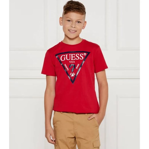 Guess T-shirt | Regular Fit ze sklepu Gomez Fashion Store w kategorii T-shirty chłopięce - zdjęcie 184512127