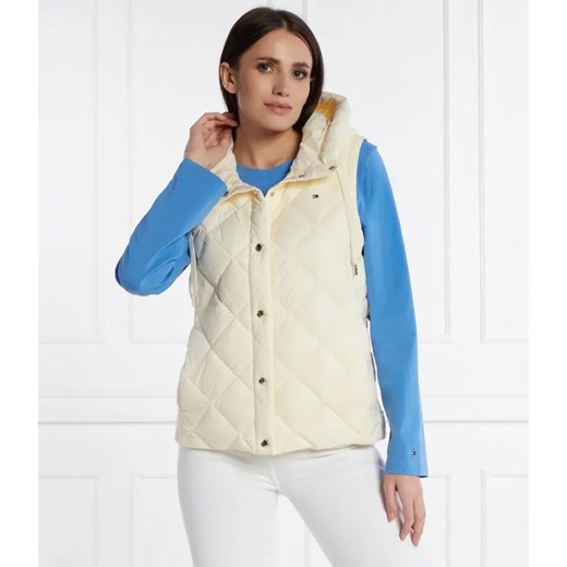 Tommy Hilfiger Puchowy bezrękawnik CLASSIC LW | Regular Fit ze sklepu Gomez Fashion Store w kategorii Kamizelki damskie - zdjęcie 184512146