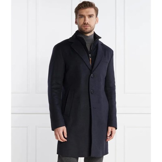 Joop! Wełniany płaszcz Morris | z dodatkiem kaszmiru ze sklepu Gomez Fashion Store w kategorii Płaszcze męskie - zdjęcie 184512158