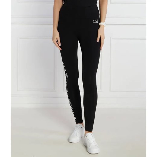 EA7 Legginsy | Slim Fit ze sklepu Gomez Fashion Store w kategorii Spodnie damskie - zdjęcie 184512247