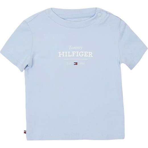 Tommy Hilfiger T-shirt | Regular Fit ze sklepu Gomez Fashion Store w kategorii Bluzki dziewczęce - zdjęcie 184512258