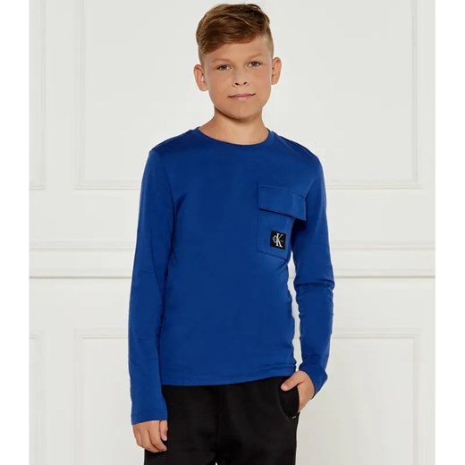 Calvin Klein Jeans Longsleeve | Regular Fit ze sklepu Gomez Fashion Store w kategorii T-shirty chłopięce - zdjęcie 184512306