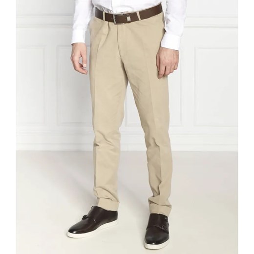 Oscar Jacobson Spodnie chino | Slim Fit ze sklepu Gomez Fashion Store w kategorii Spodnie męskie - zdjęcie 184512375