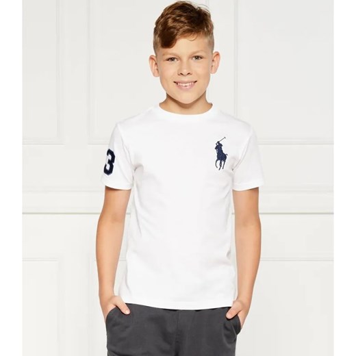 POLO RALPH LAUREN T-shirt | Regular Fit ze sklepu Gomez Fashion Store w kategorii T-shirty chłopięce - zdjęcie 184512405