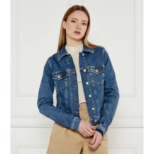 Tommy Jeans Kurtka jeansowa VIVIANNE BI8130 | Slim Fit ze sklepu Gomez Fashion Store w kategorii Kurtki damskie - zdjęcie 184512478