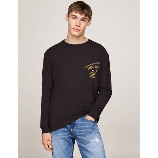 Tommy Jeans Longsleeve | Regular Fit ze sklepu Gomez Fashion Store w kategorii T-shirty męskie - zdjęcie 184512479