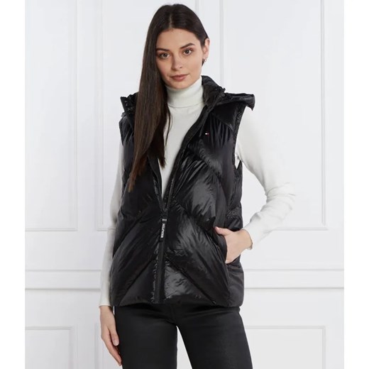 Tommy Hilfiger Puchowy bezrękawnik CHEVRON LW DOWN | Regular Fit ze sklepu Gomez Fashion Store w kategorii Kamizelki damskie - zdjęcie 184512496