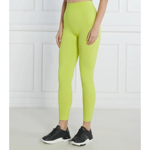 GUESS ACTIVE Legginsy RIB SEAMLESS | Slim Fit ze sklepu Gomez Fashion Store w kategorii Spodnie damskie - zdjęcie 184512575