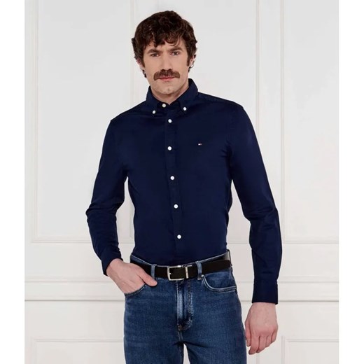 Tommy Hilfiger Koszula FLEX | Slim Fit ze sklepu Gomez Fashion Store w kategorii Koszule męskie - zdjęcie 184512688