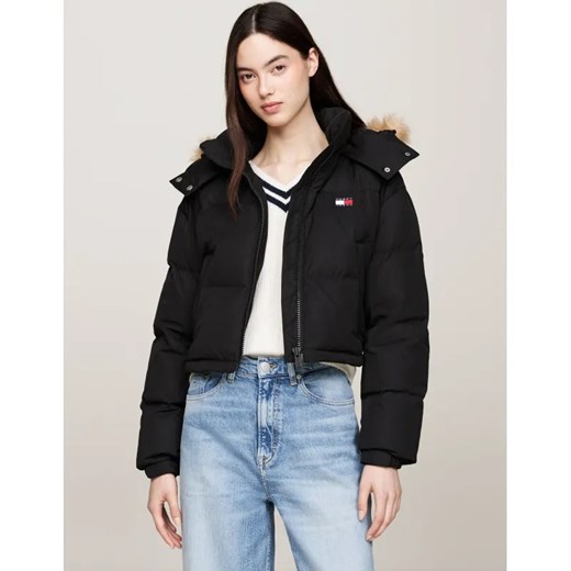 Tommy Jeans Puchowa kurtka ALASKA | Cropped Fit ze sklepu Gomez Fashion Store w kategorii Kurtki damskie - zdjęcie 184512755