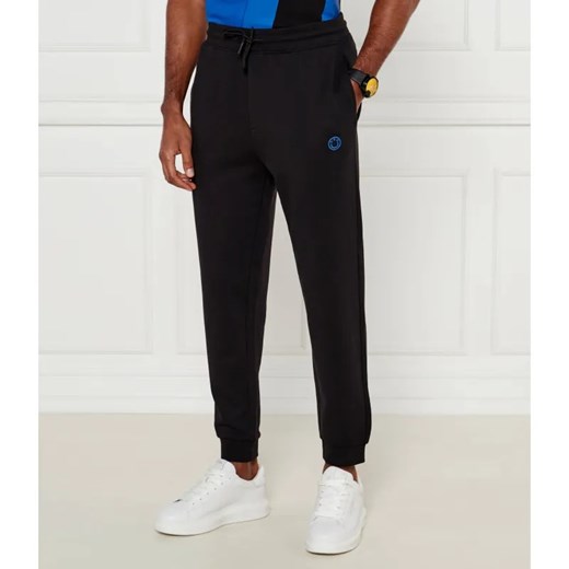 Hugo Blue Spodnie dresowe Nompio | Tapered fit ze sklepu Gomez Fashion Store w kategorii Spodnie męskie - zdjęcie 184512866