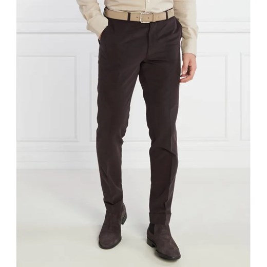 Oscar Jacobson Spodnie denz turn up | Slim Fit ze sklepu Gomez Fashion Store w kategorii Spodnie męskie - zdjęcie 184512887