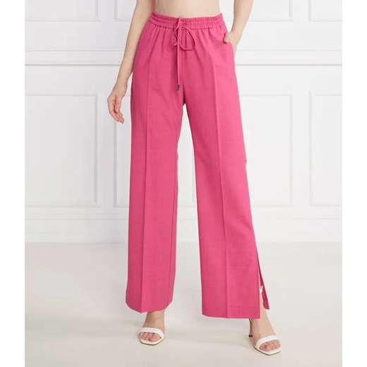 MAX&Co. Spodnie | Regular Fit | z dodatkiem wełny ze sklepu Gomez Fashion Store w kategorii Spodnie damskie - zdjęcie 184512967