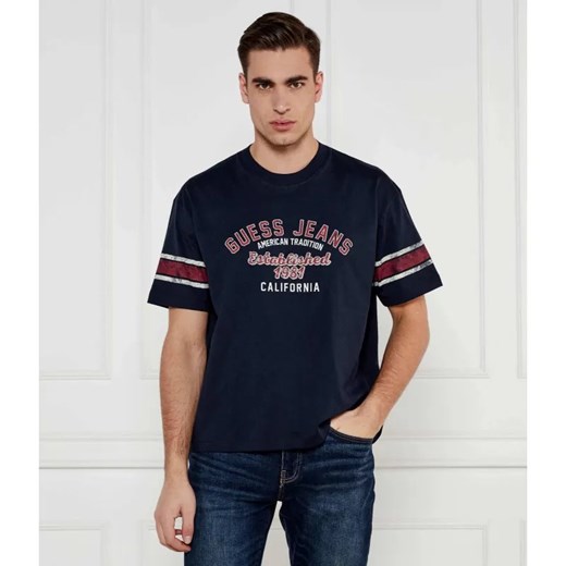Guess Jeans T-shirt VINTAGE | Oversize fit ze sklepu Gomez Fashion Store w kategorii T-shirty męskie - zdjęcie 184512999
