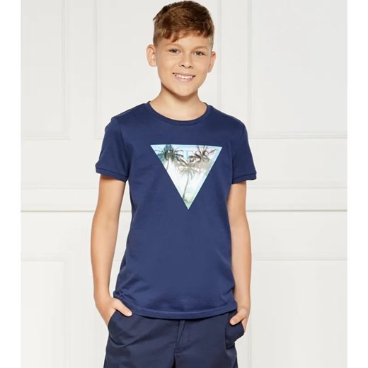 Guess T-shirt | Regular Fit ze sklepu Gomez Fashion Store w kategorii T-shirty chłopięce - zdjęcie 184513018