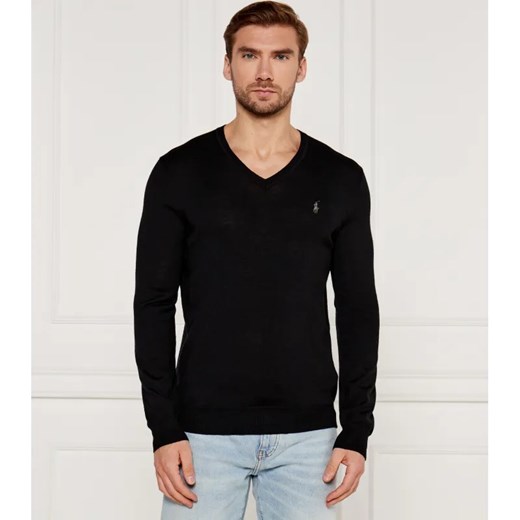 POLO RALPH LAUREN Wełniany sweter | Slim Fit ze sklepu Gomez Fashion Store w kategorii Swetry męskie - zdjęcie 184513038