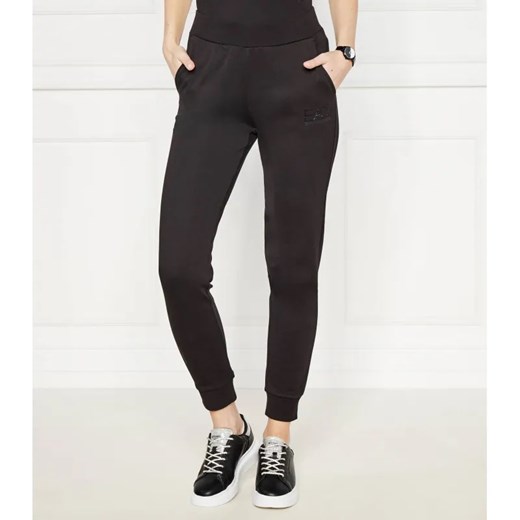 EA7 Spodnie dresowe | Regular Fit ze sklepu Gomez Fashion Store w kategorii Spodnie damskie - zdjęcie 184513047